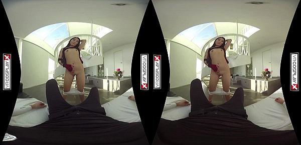  VR Porn Robbing And Fucking Asian Babe Katana VR CosplayX